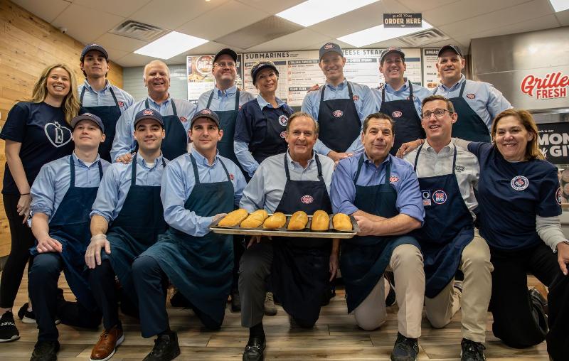 Jersey Mike's staff and charities